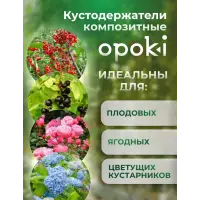 Кустодержатель садовый OPOKI 35 x 35 x 65 см