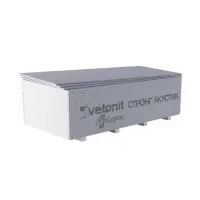 Гипсокартон ГКЛ Vetonit (Gyproc) Стронг Акустик ГСП-RD-УК 3000*1200*15 мм звукоизоляционный