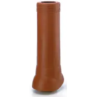 Выход канализации Vilpe Fllow изолированный кирпичный 110/160/350 с колпаком, высота 350мм внешний Ø160мм