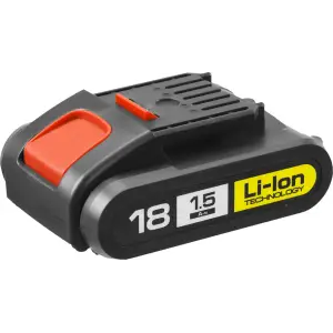 Аккумулятор ПУЛЬСАР 18В, 1,5Ач, Li-Ion, в коробке