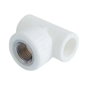Тройник комбинированный PPR 20x1/2" с внутренней резьбой Россия