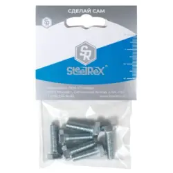 Болт М8х25 DIN 933 оцинк (уп 4шт) SteelRex