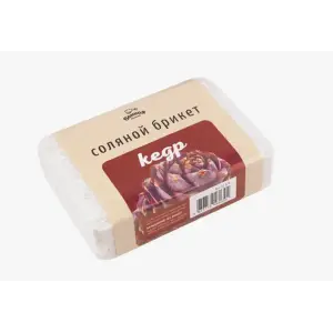 Брикет соляной "Кедр", 1,2 кг, БАННАЯ ЛИНИЯ