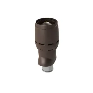 Выход вентиляционный Vilpe Flow Коричневый XL-200/ИЗ/700, с колпаком