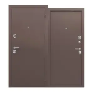 Дверь мет. FERRONI 9см 960х2050 "Л" Медный антик/ Медный антик