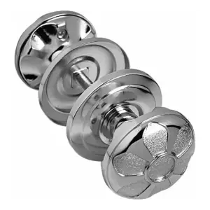 Ручка-кнопка PALIDORE RV-03 PC, хром блестящий