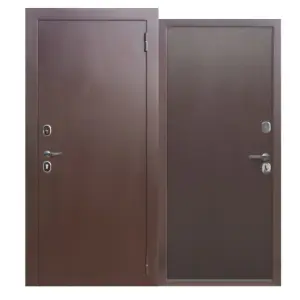 Дверь мет. FERRONI Гарда 7см 960х2050 "Пр" Металл /Металл