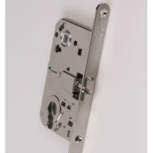 Замок дверной под цилиндр HANDLE DESIGN 8000С SN матовый никель