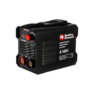 Сварочный аппарат QUATTRO ELEMENTI A 160i (160 А, электроды до 4.0 мм, дисплей)