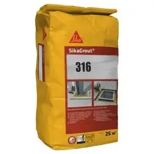 Смесь ремонтная SikaGrout-316 с компенсированной усадкой 25 кг