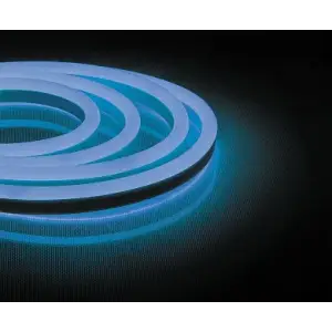 Лента светодиодная неоновая 12W, синий, IP67, Feron, 144SMD(2835) LS721 (бухта 50м)
