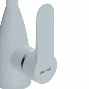 Смеситель Damixa Neptune DX408000200 полимерный для кухни, белый