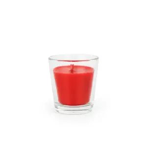 Свеча ароматическая Stella aroma Mini Glassy Light Red №3 Карамельный попкорн 50 мл