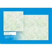 Потолочная плита Лагом экструзионная 3702 зеленая 50*50 (8 штук-2 кв.м)