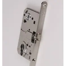 Замок дверной под цилиндр HANDLE DESIGN 8000С SN матовый никель