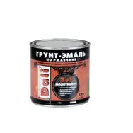 Грунт-эмаль по ржавчине с молотковым эффектом 3 в 1 DALI серая 0,75л