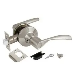 Ручка-защелка без фиксатора Ajax (Аякс) DK610 SN-PS (6010 SN-P) матовый никель