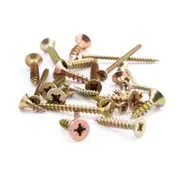 Саморез универсальный 3,5x30 желтый цинк (уп 20шт) SteelRex