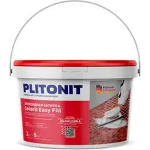 Затирка эпоксидная PLITONIT Colorit Easy Fill цвет серебристо-серый 1 кг