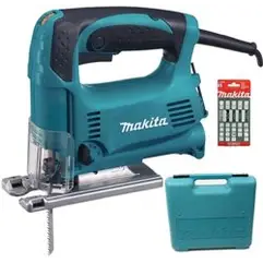 Лобзик MAKITA 4329KX1 (450Вт, 65мм, рег. оборотов, кейс) + НАБОР ПИЛОК