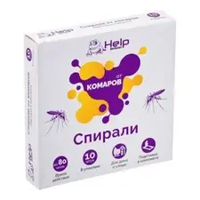 Спираль от комаров HELP 80230 (10 шт)